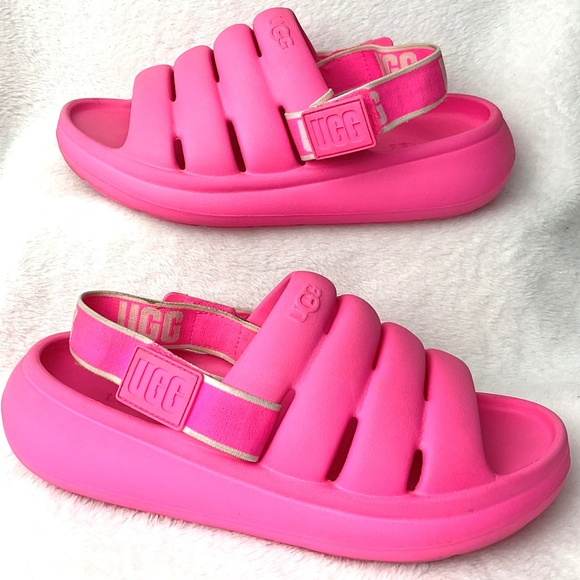 UGG Other - UGG Big Kids Sport Yeah Sandals Taffy Pink Size 4K